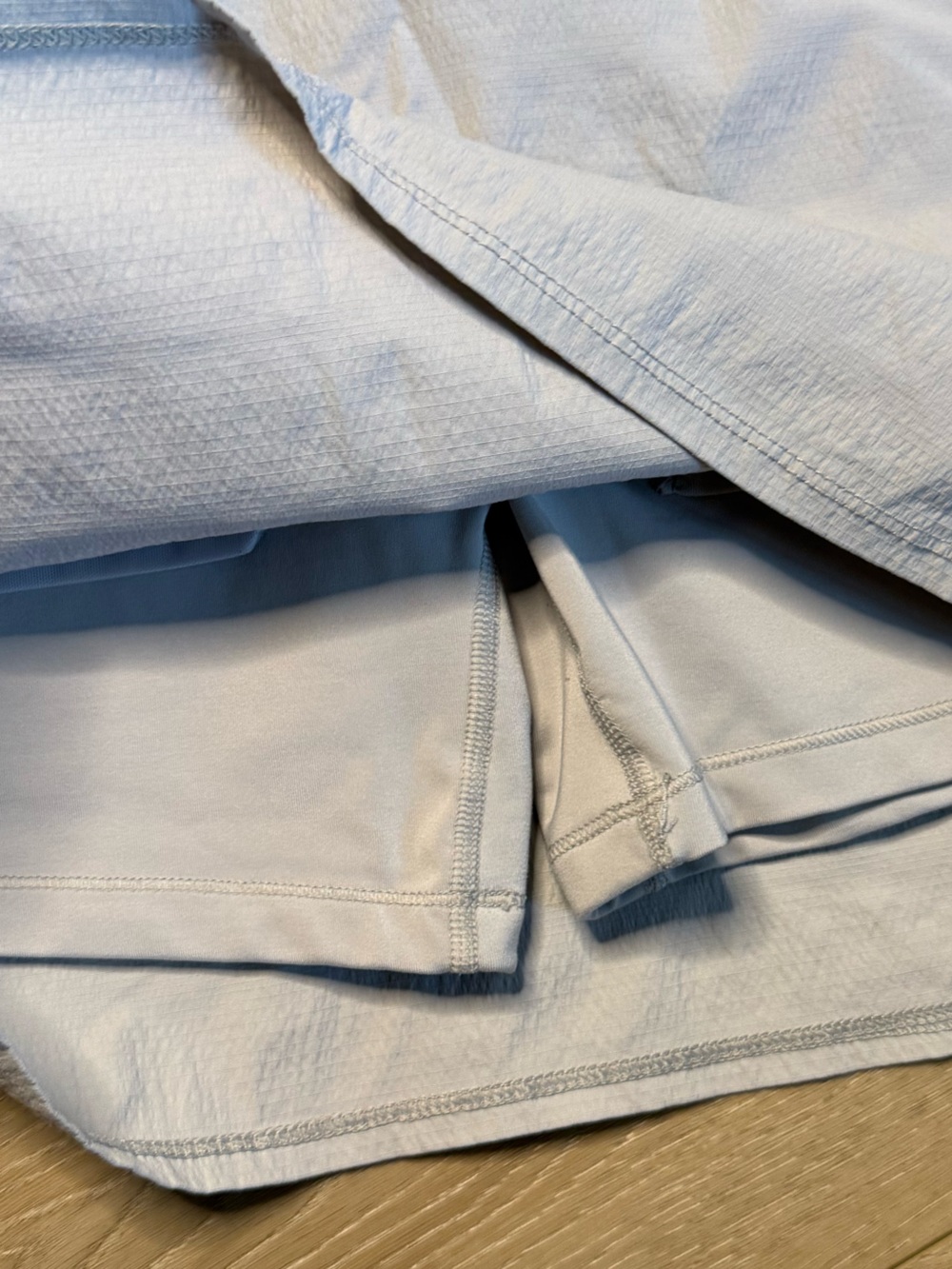 Athleta Trekkie North Skort Skirt Golf Light Grey Size 8 - Picture 8 of 8